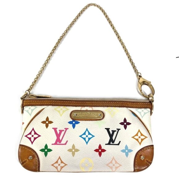LOUIS VUITTON M60096 Monogram Multicolore Mira MM Accessory Pouch Shoulder Bag - Picture 1 of 16